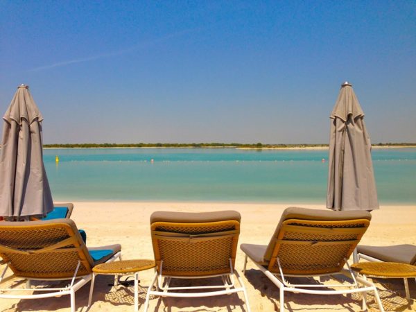 Beach Vacation in Abu Dhabi, UAE